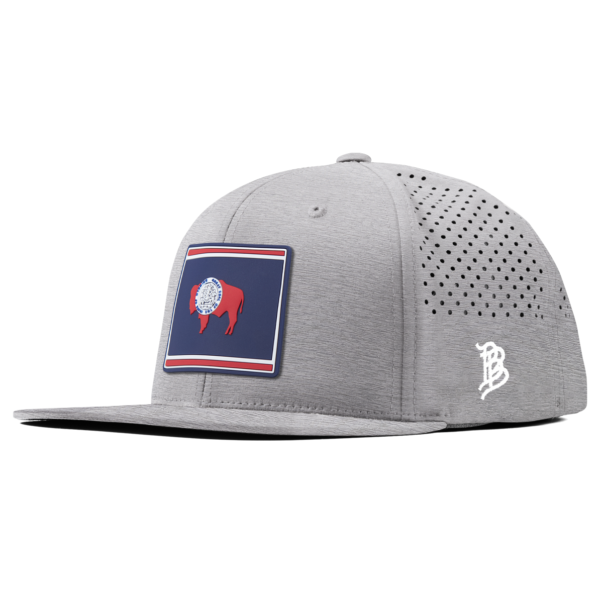 Wyoming Patriot Series Flat Performance Heather Gray