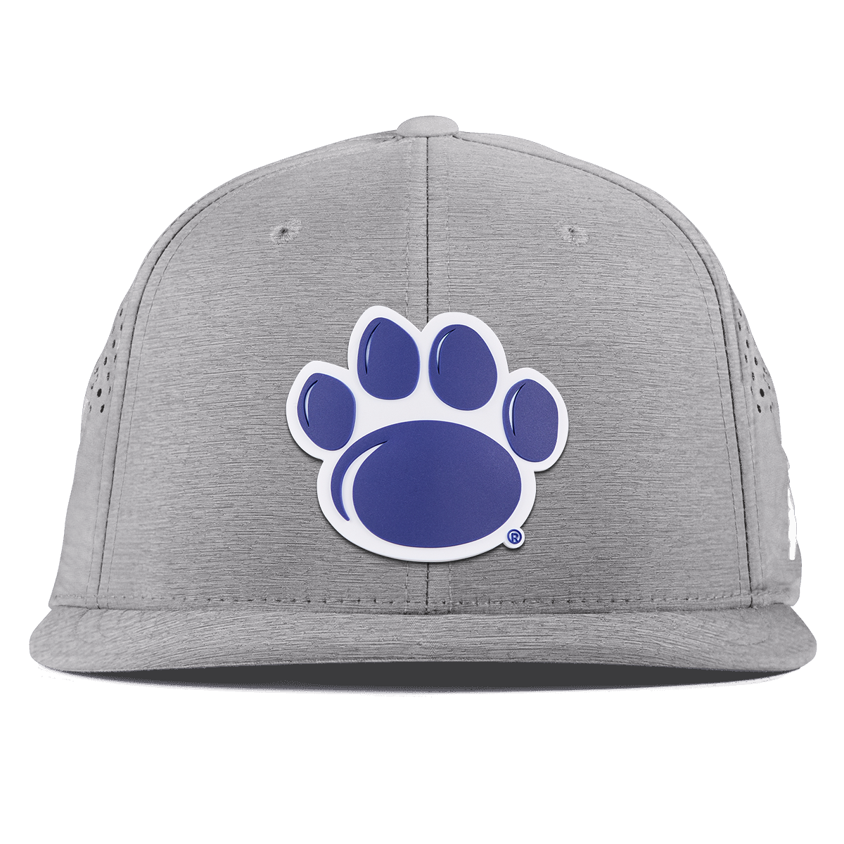 Pennsylvania State University "Penn State Paw" Flat Performance Heather Gray