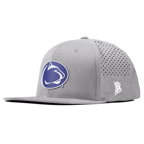 Pennsylvania State University "Penn State Team Logo" Flat Performance Heather Gray