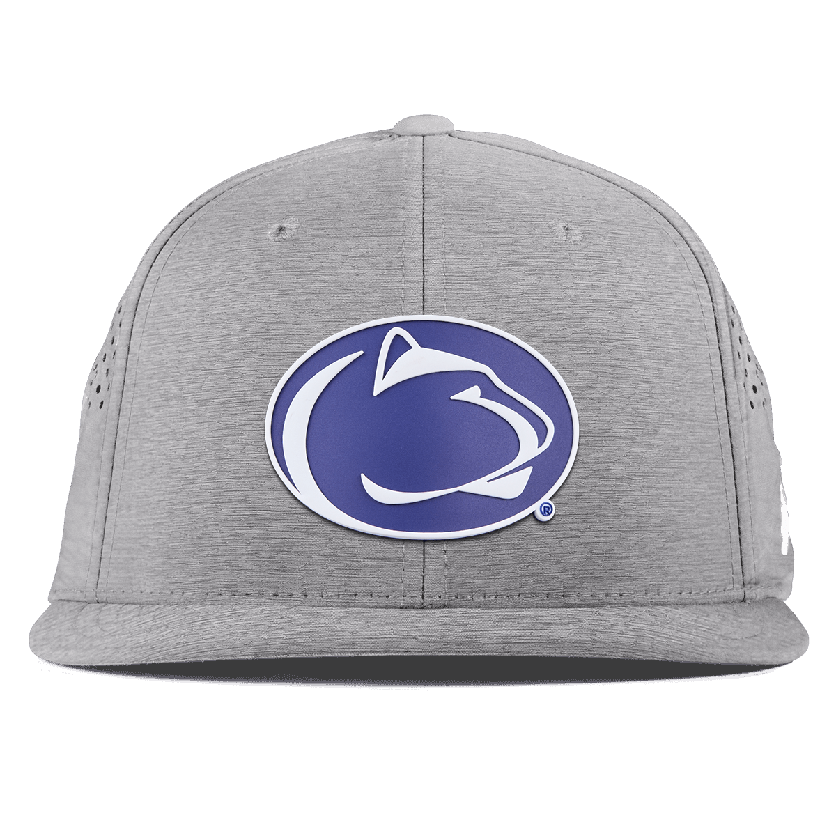 Pennsylvania State University "Penn State Team Logo" Flat Performance Heather Gray