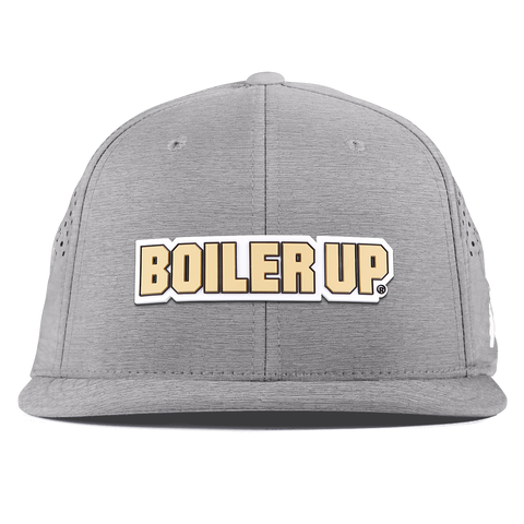 Purdue University "Purdue Boiler Up" Flat Performance Heather Gray