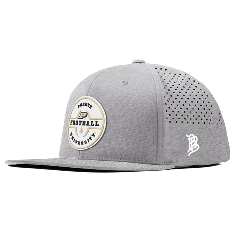 Purdue University "Purdue Football Legacy" Flat Performance Heather Gray