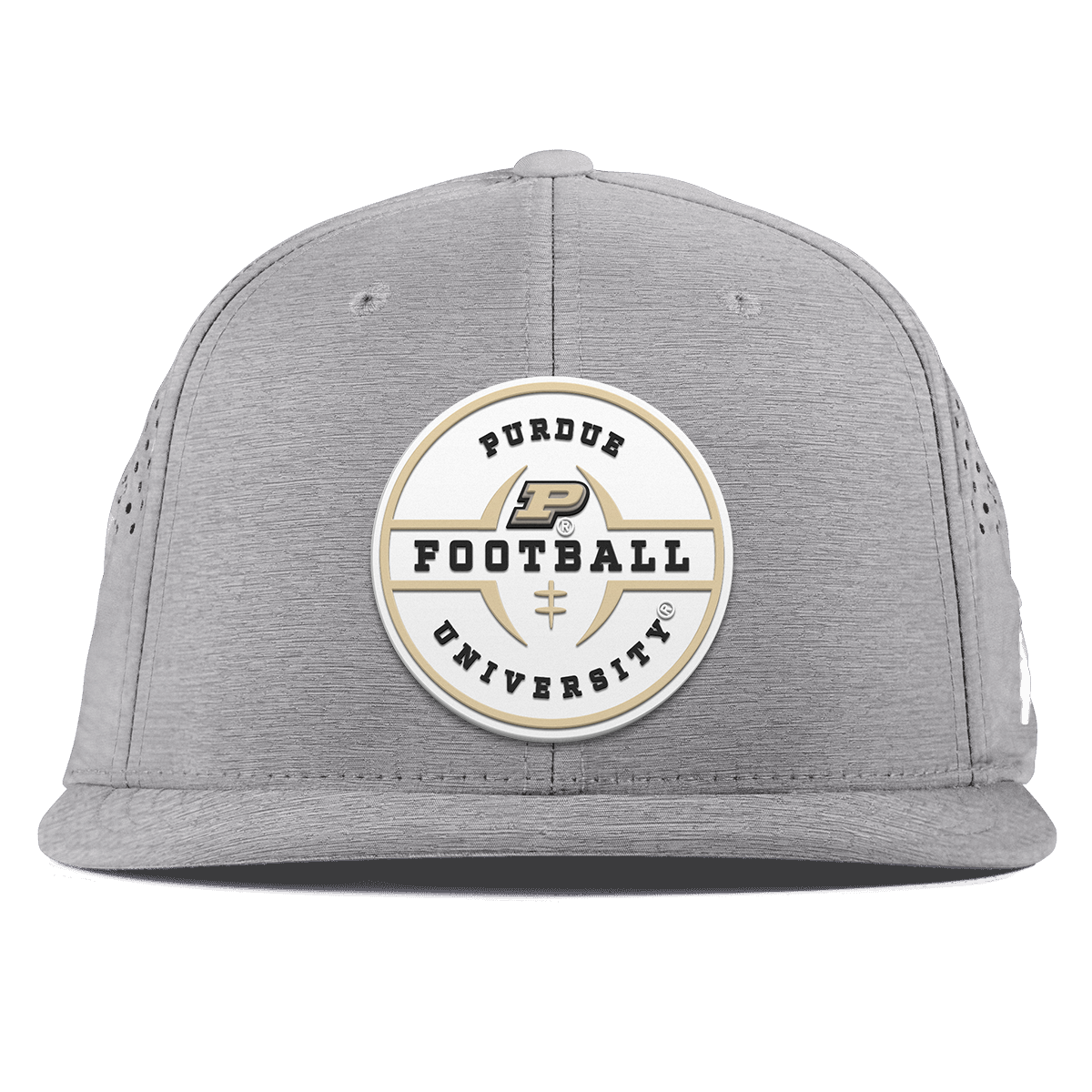 Purdue University "Purdue Football Legacy" Flat Performance Heather Gray
