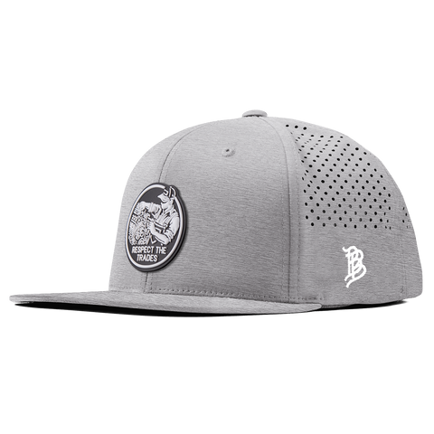 Respect The Trades Mechanic Flat Performance Heather Gray