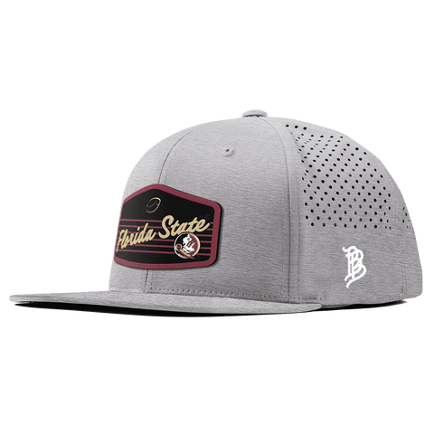 Florida State University "Seminole Football" Flat Performance Heather Gray