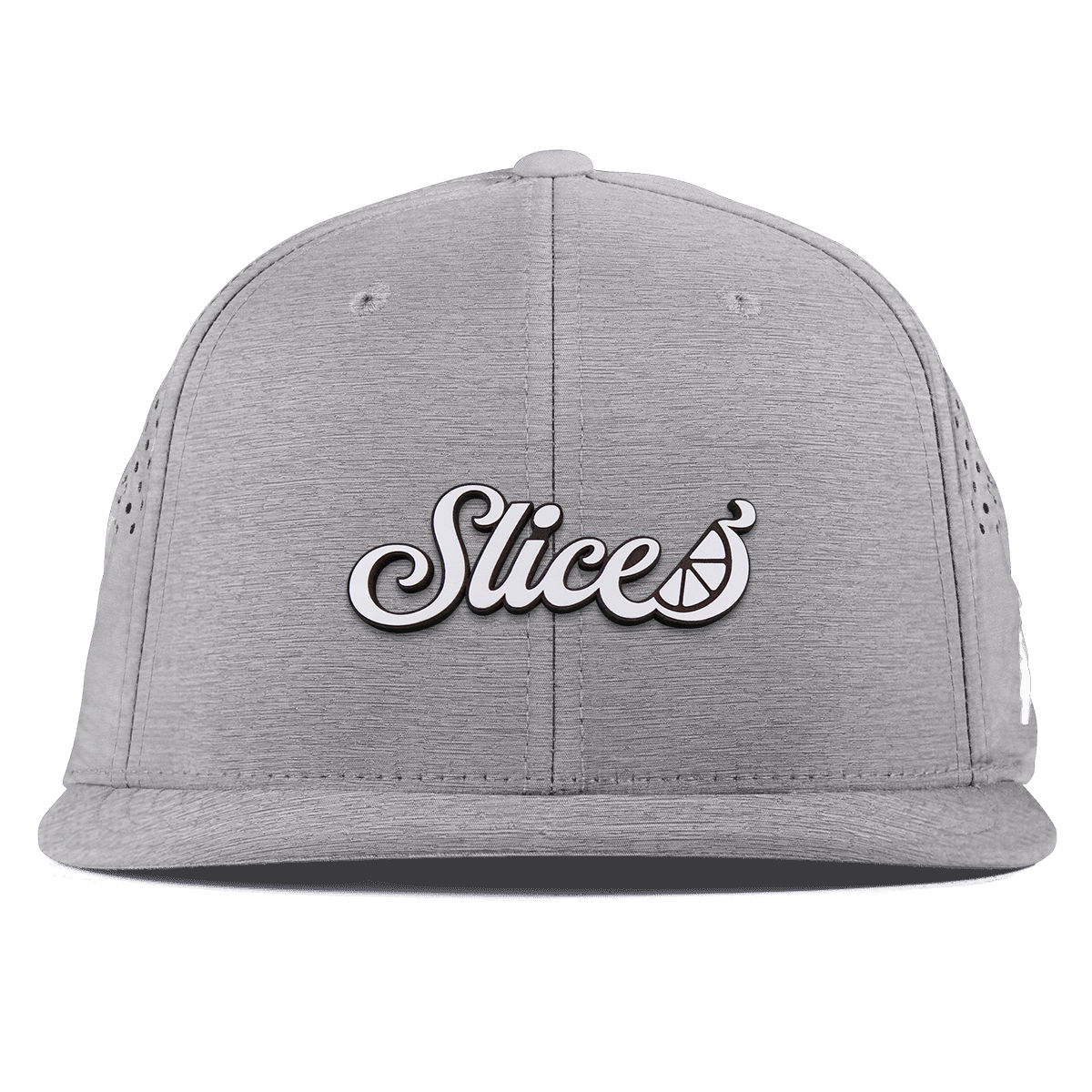 Sliced Script Flat Performance Heather Gray