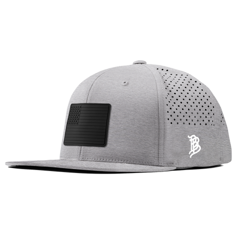 Onyx Old Glory Flat Performance Heather Gray