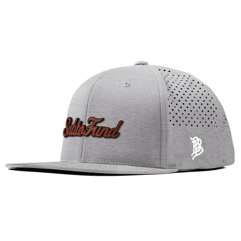 SubtoFund Script Tan Flat Performance Heather Gray