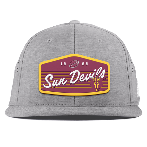 Arizona State University "Sun Devils Football" Flat Performance Heather Gray