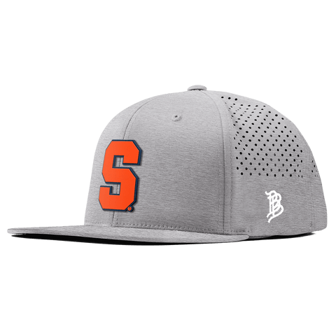 Syracuse University "Syracuse Orange Block" Flat Performance Heather Gray