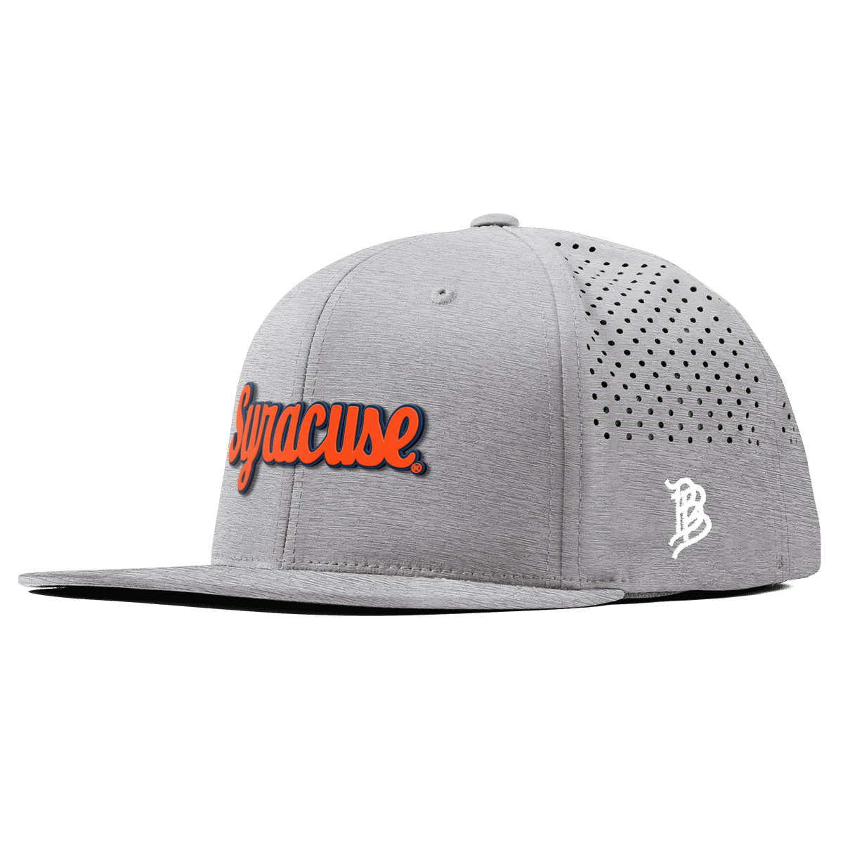 Syracuse University "Syracuse Throwback Script" Flat Performance Heather Gray