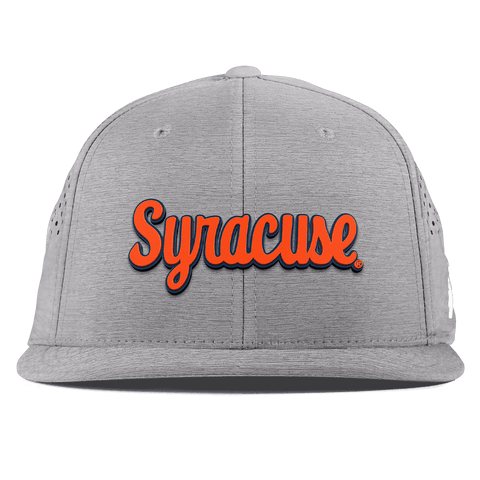 Syracuse University "Syracuse Throwback Script" Flat Performance Heather Gray
