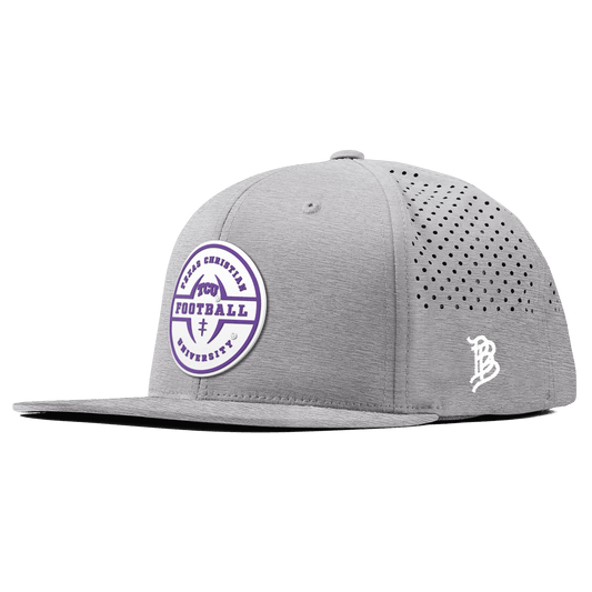 Texas Christian University "TCU Football Legacy" Flat Performance Heather Gray