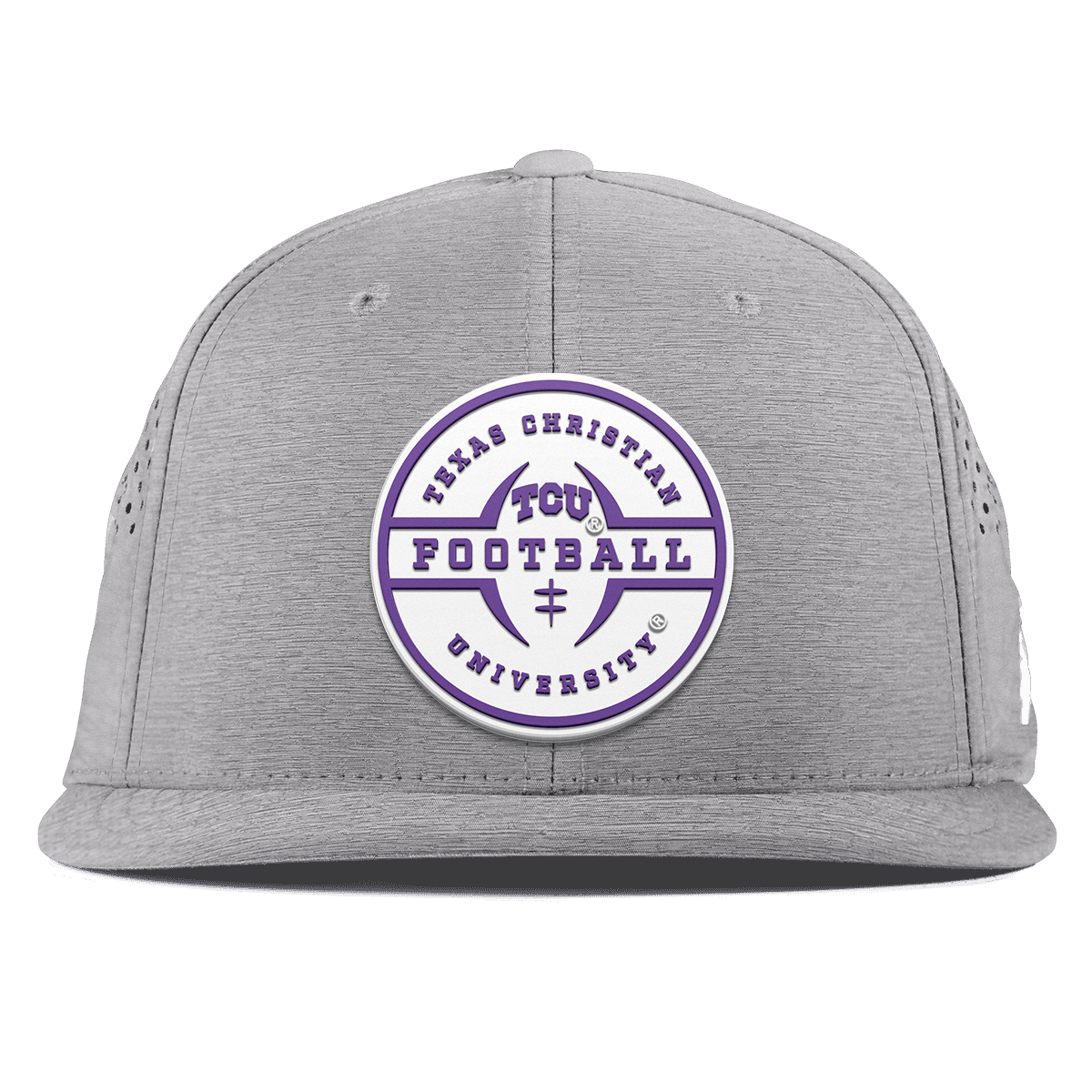Texas Christian University "TCU Football Legacy" Flat Performance Heather Gray