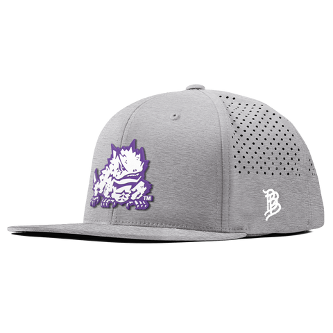 Texas Christian University "TCU Team Logo" Flat Performance Heather Gray