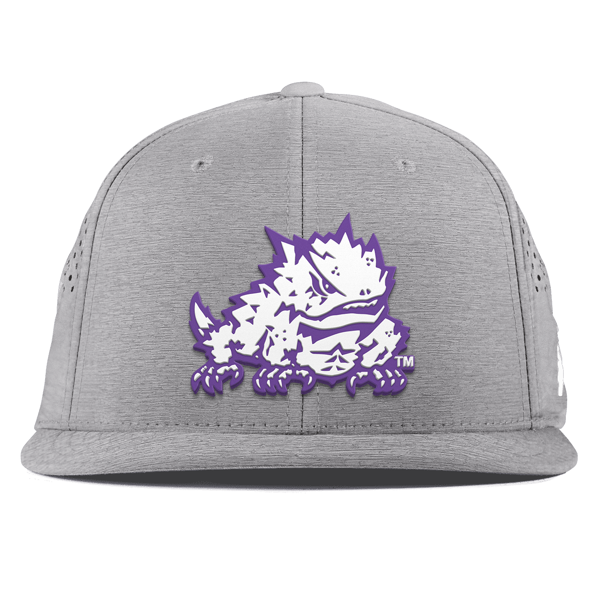 Texas Christian University "TCU Team Logo" Flat Performance Heather Gray
