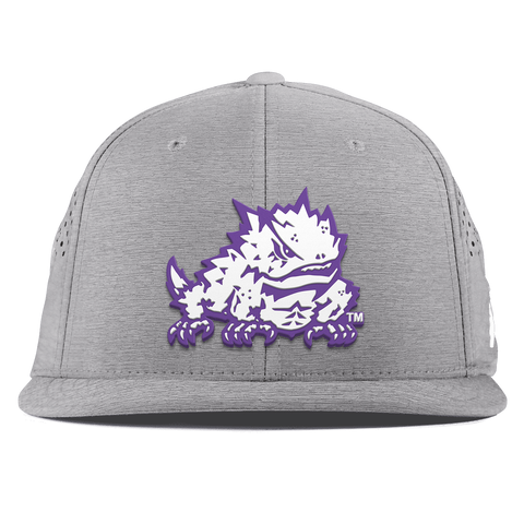Texas Christian University "TCU Team Logo" Flat Performance Heather Gray