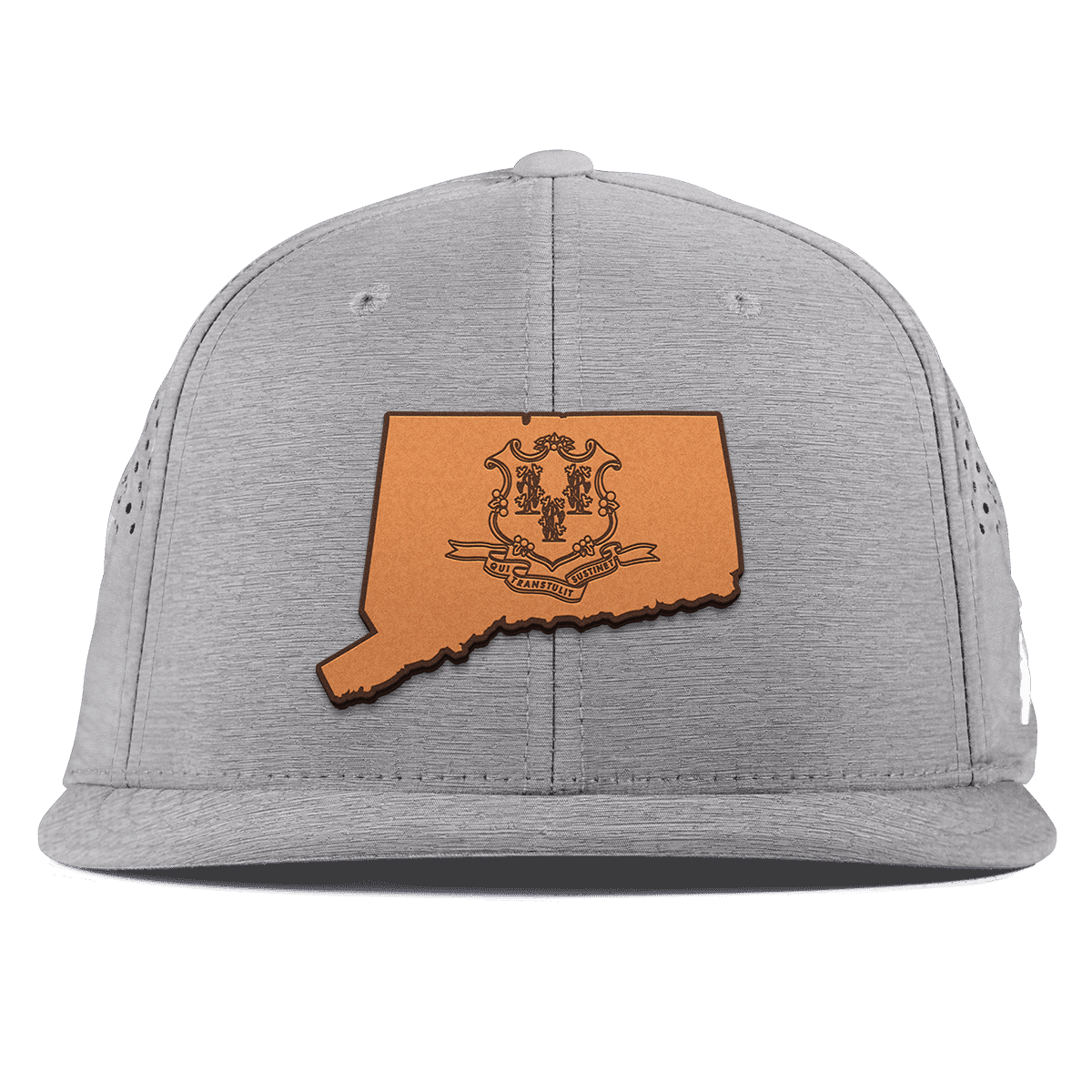 Connecticut 5 Flat Performance Heather Gray