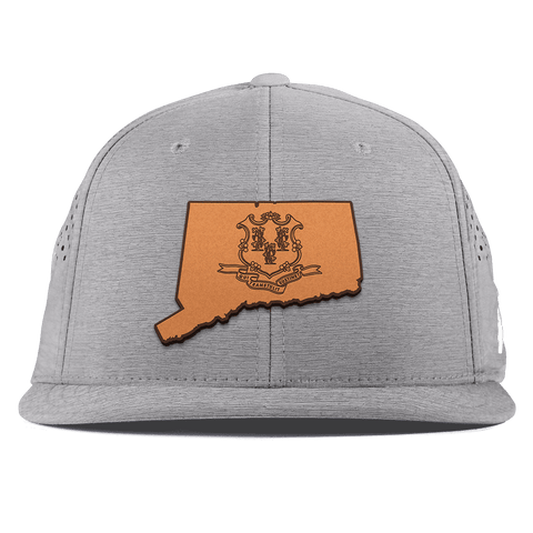 Connecticut 5 Flat Performance Heather Gray