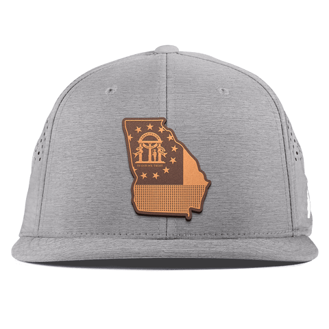 Georgia 4 Flat Performance Heather Gray