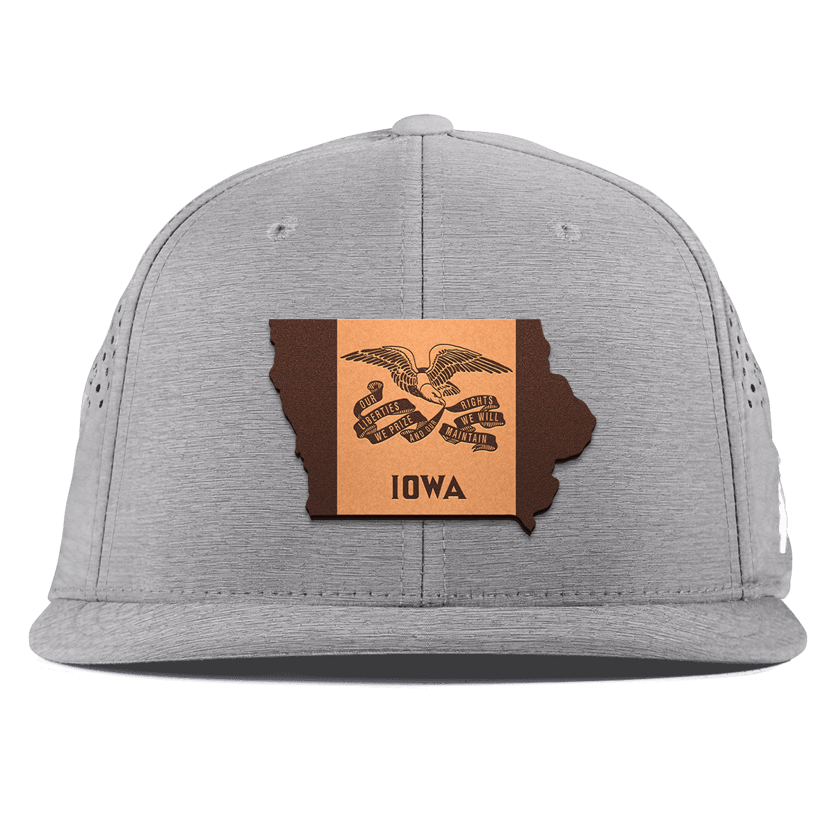 Iowa 29 Flat Performance Heather Gray