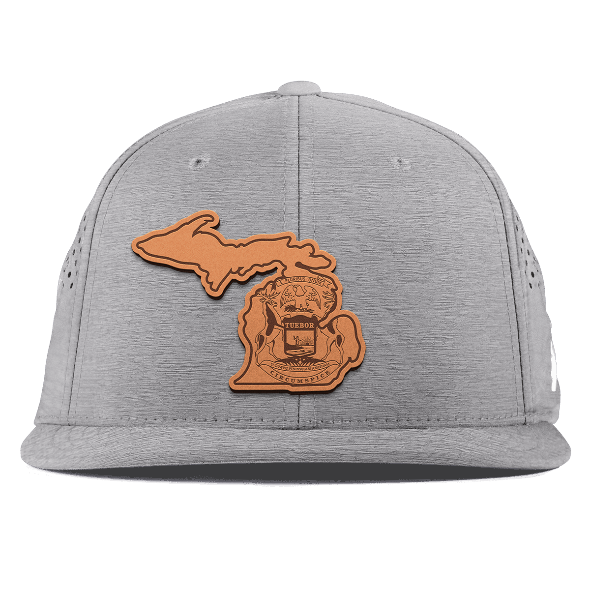 Michigan 26 Flat Performance Heather Gray