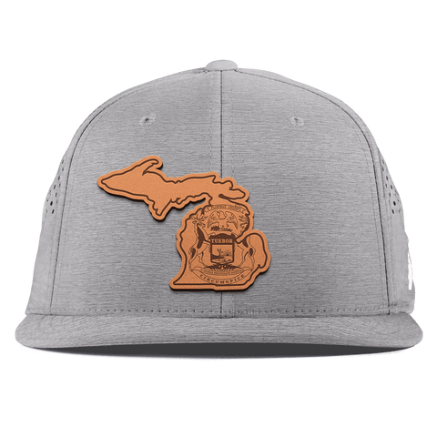 Michigan 26 Flat Performance Heather Gray