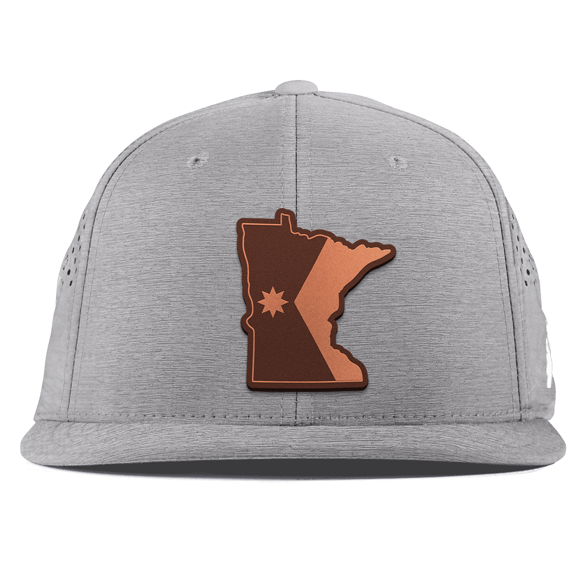 Minnesota 32 Flat Performance Heather Gray
