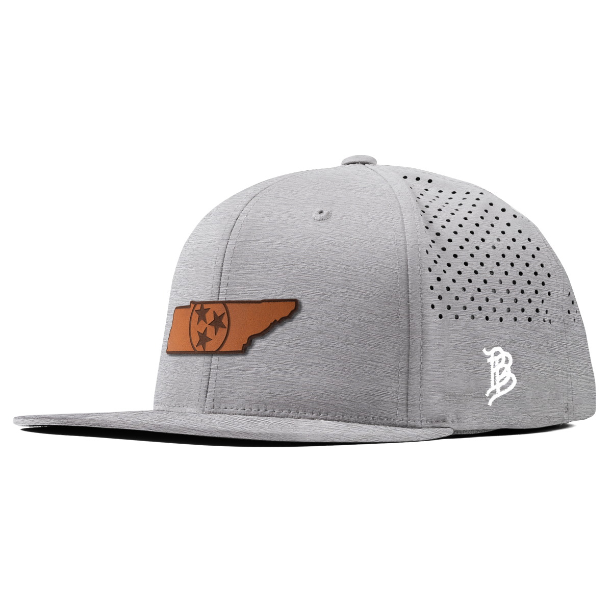 Tennessee 16 Flat Performance Heather Gray 