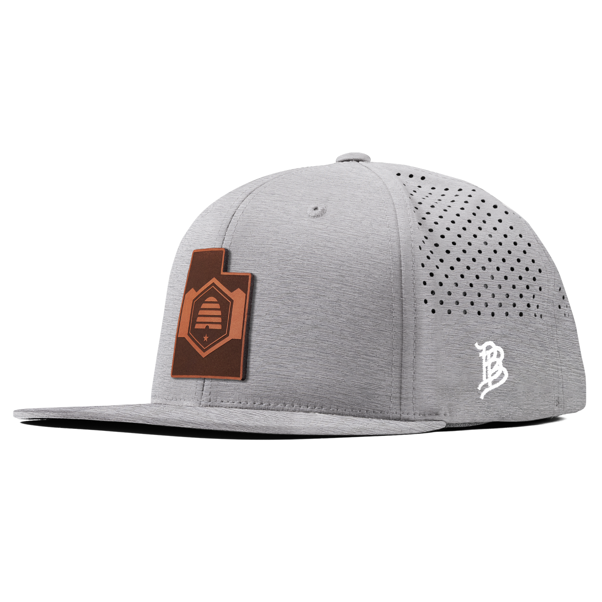 Utah 45 Flat Performance Heather Gray 