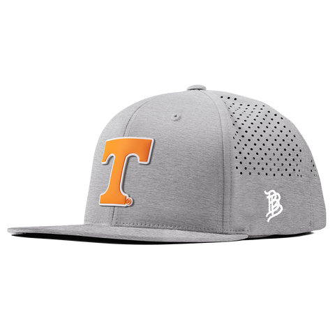 University of Tennessee "Tennessee Block" Flat Performance Heather Gray