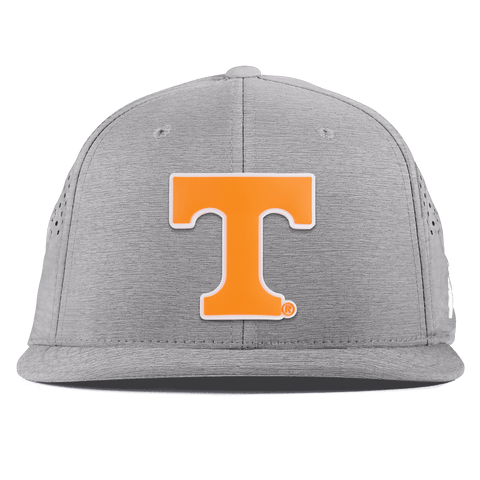 University of Tennessee "Tennessee Block" Flat Performance Heather Gray