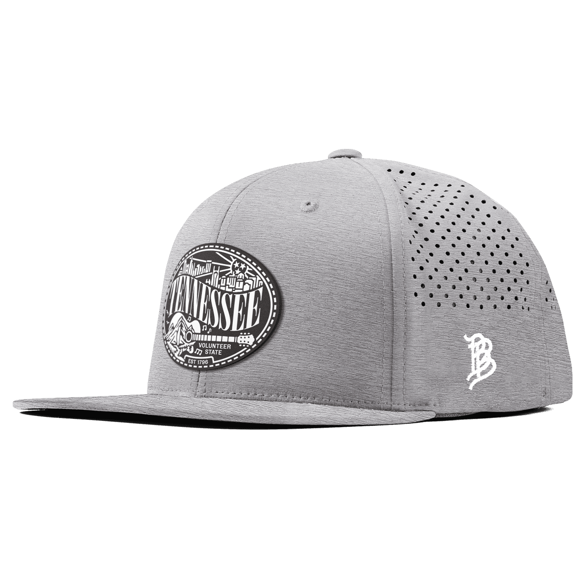 Tennessee Traveler Flat Performance Heather Gray