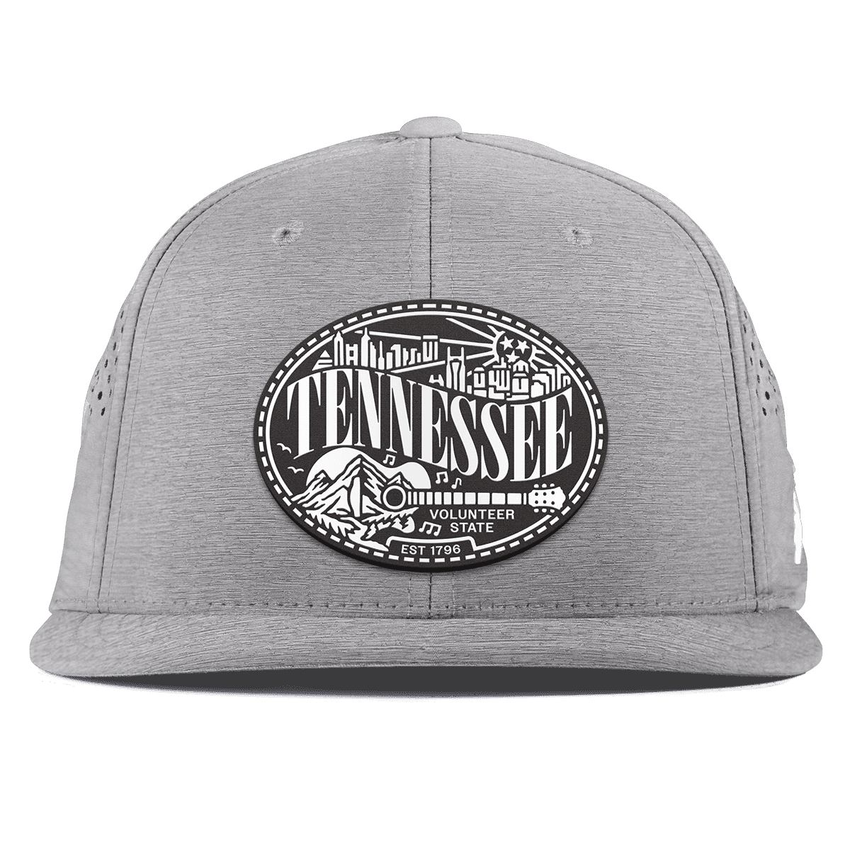 Tennessee Traveler Flat Performance Heather Gray