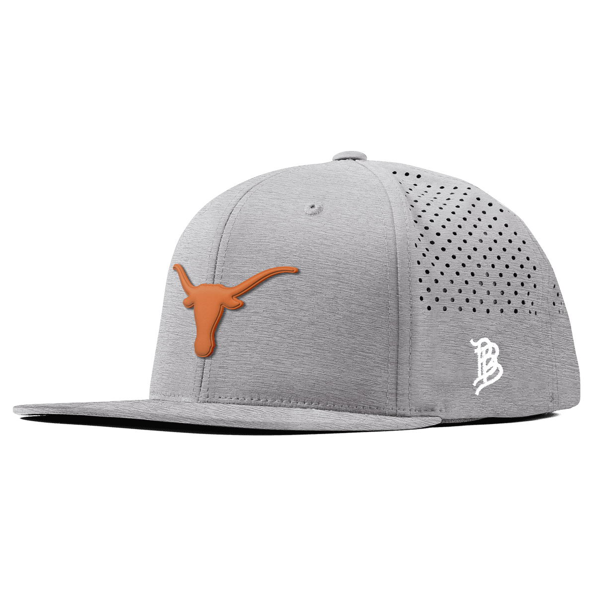 University of Texas "Texas Longhorn" Flat Performance Heather Gray