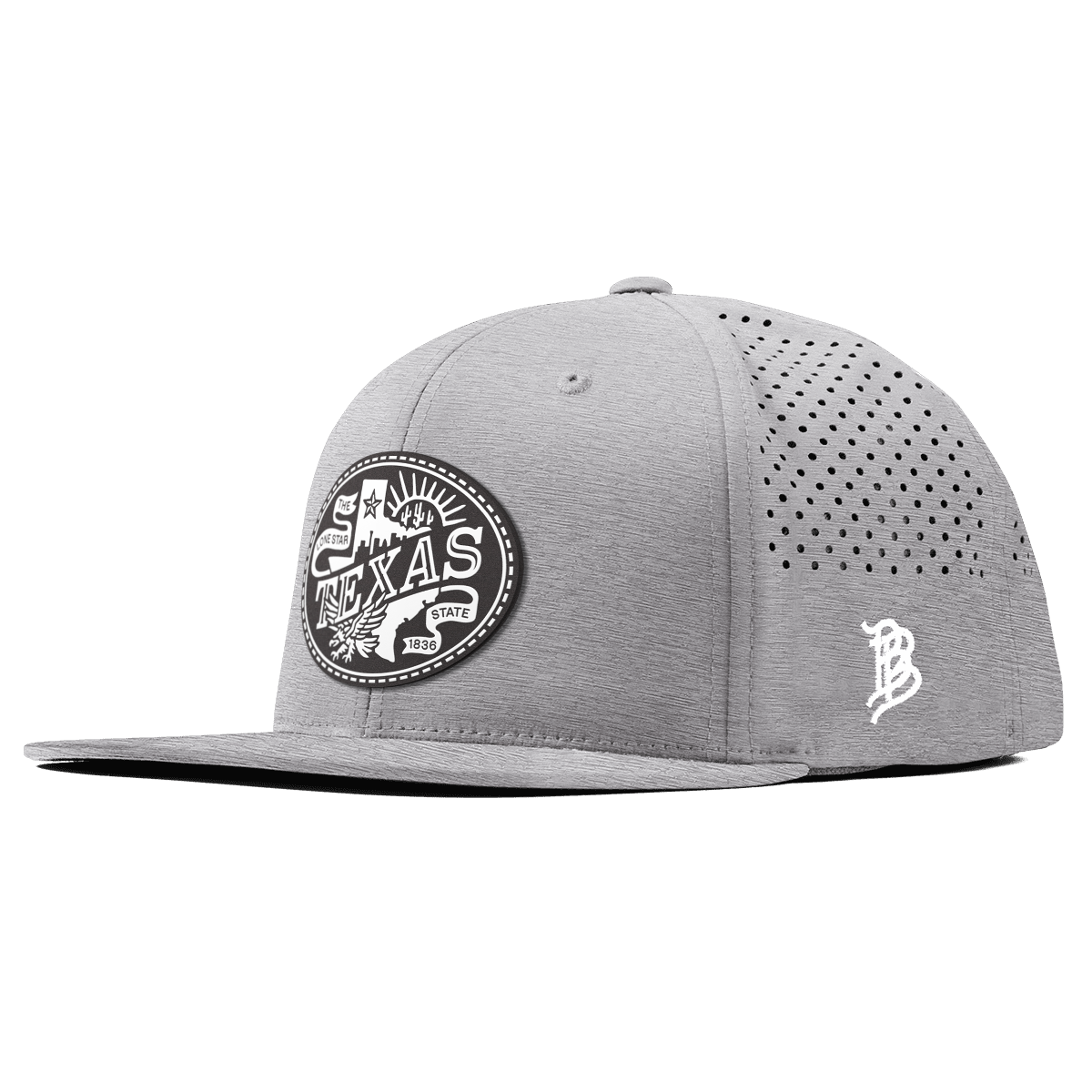 Texas Traveler Flat Performance Heather Gray