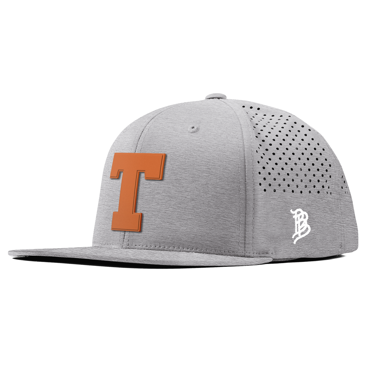 University of Texas "Texas Team Logo" Flat Performance Heather Gray