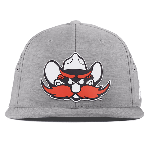 Texas Tech University "Texas Tech Raider " Flat Performance Heather Gray