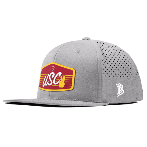 University of Southern California "Trojans Football" Flat Performance Heather Gray