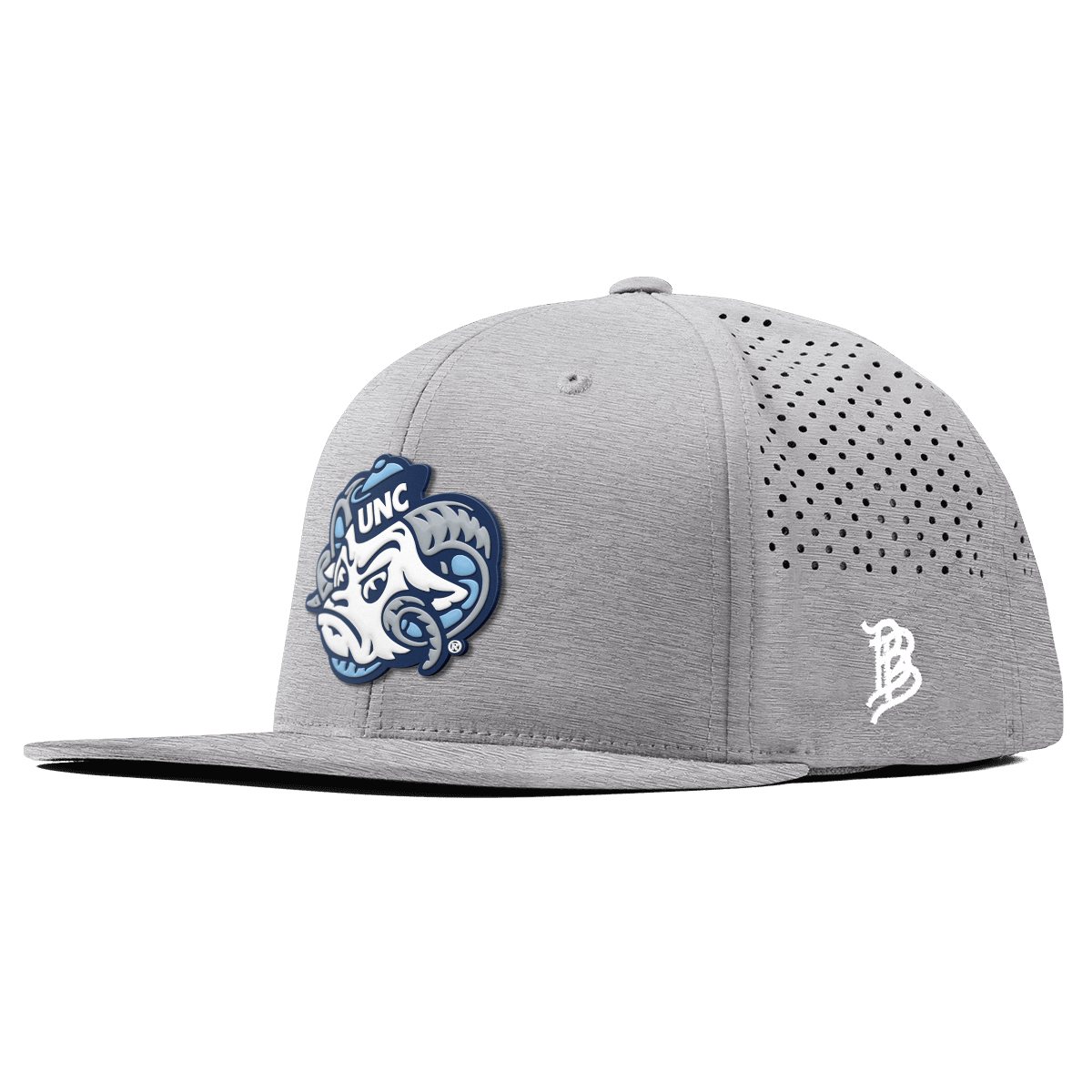 University of North Carolina "UNC Rameses" Flat Performance Heather Gray