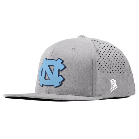 University of North Carolina "UNC Team Logo Carolina Blue" Flat Performance Heather Gray
