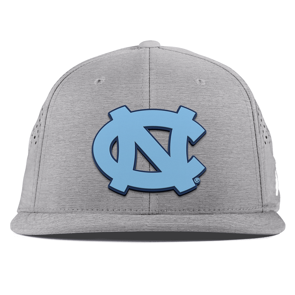 University of North Carolina "UNC Team Logo Carolina Blue" Flat Performance Heather Gray