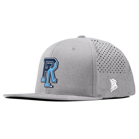 University of Rhode Island "URI Team Logo" Flat Performance Heather Gray