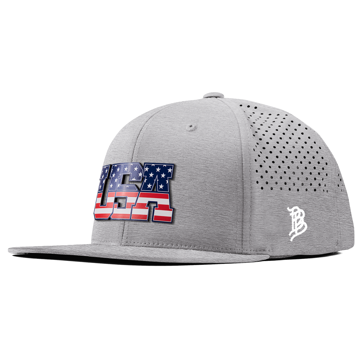 USA Tradition Flat Performance Heather Gray 