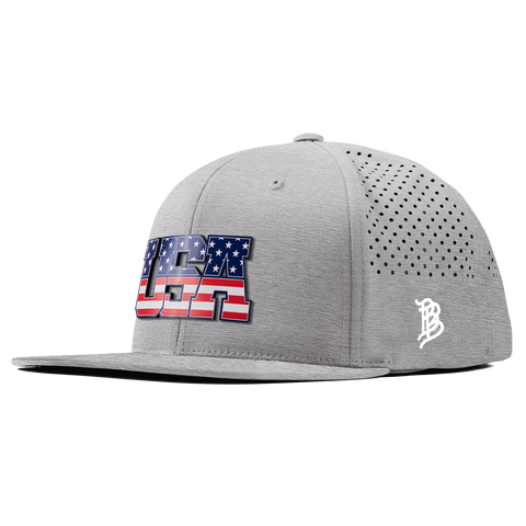 USA Tradition Flat Performance Heather Gray 