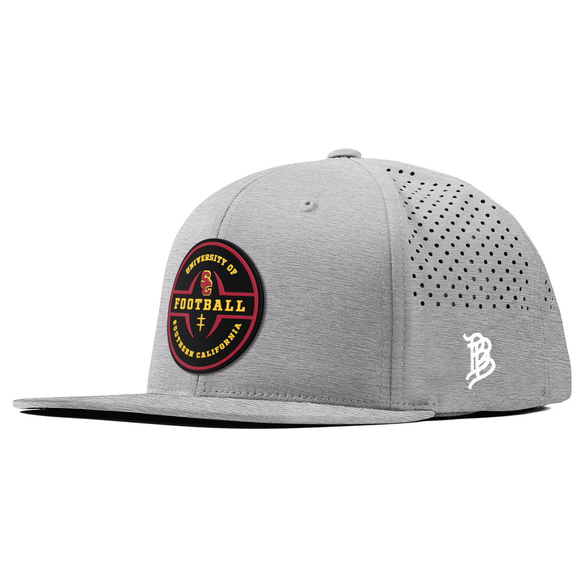 University of Southern California "USC Football Legacy" Flat Performance Heather Gray
