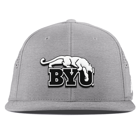 Brigham Young University "Vintage BYU Cougars" Flat Performance Heather Gray