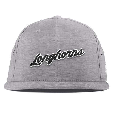 University of Texas "Vintage Texas Longhorn Script" Flat Performance Heather Gray