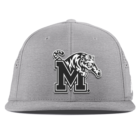 University of Memphis "Vintage Memphis Team Logo" Flat Performance Heather Gray
