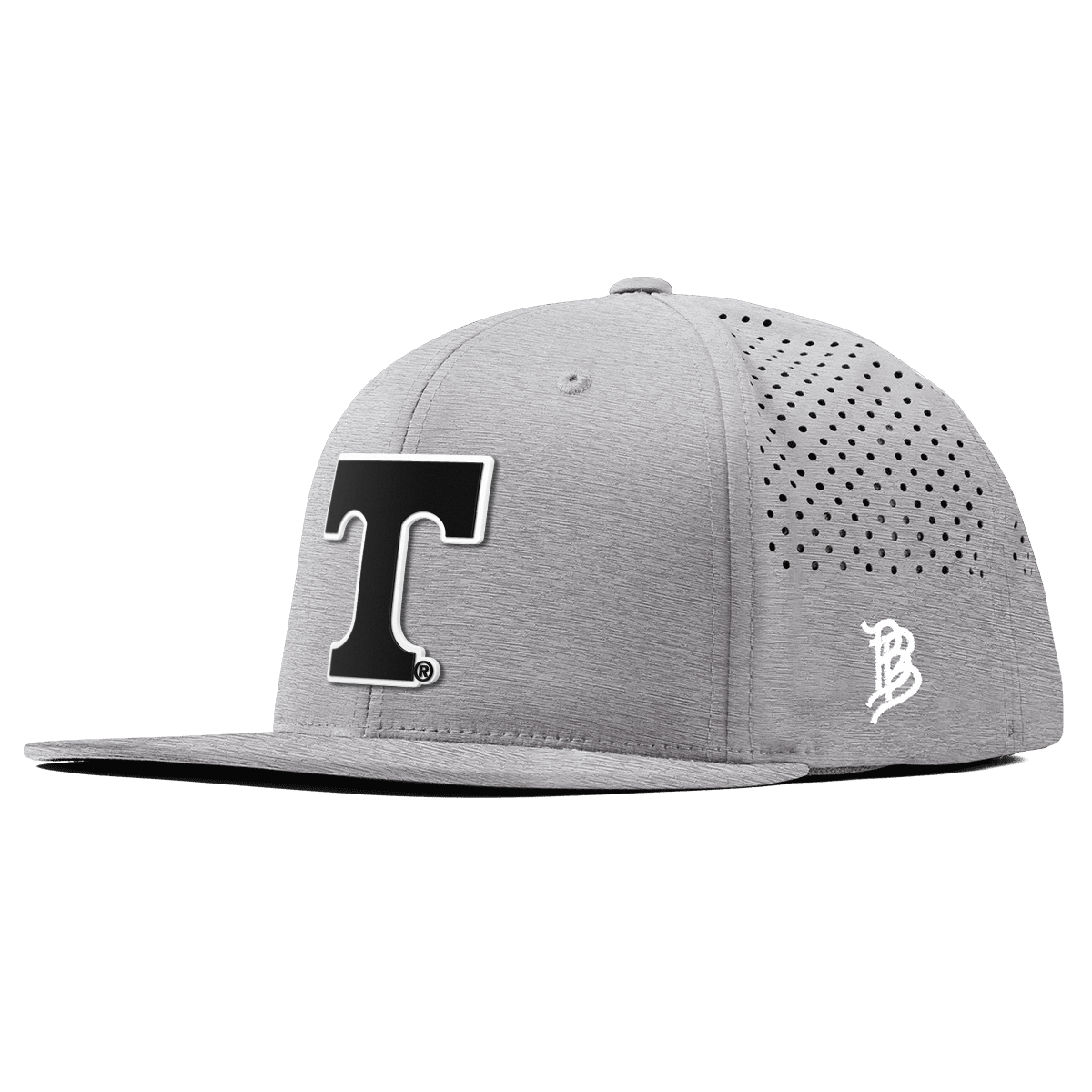 University of Tennessee "Vintage Tennessee Block" Flat Performance Heather Gray